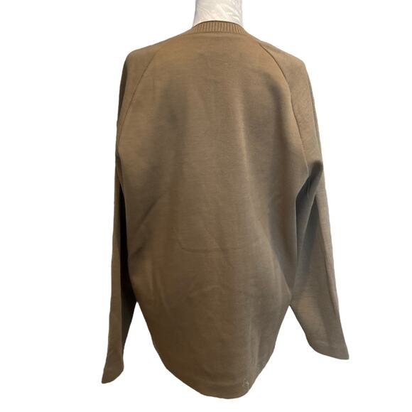 Edward Lenton Brown Wool Oversize Earth Tones Academia Golf Cardigan Size Large - Picture 2 of 16